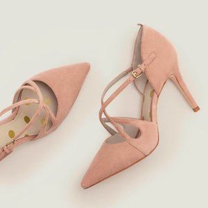 Boden Rosemary Heels in Fawn Rose